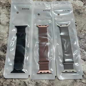 3pack Apple Watch bands